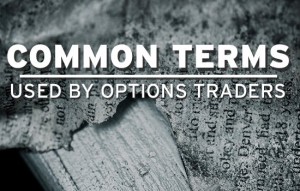 Common Terms Used By Options Traders