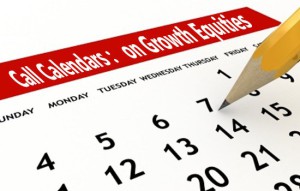 call calendars on growth equities